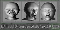 3D Facial X-pression Studio